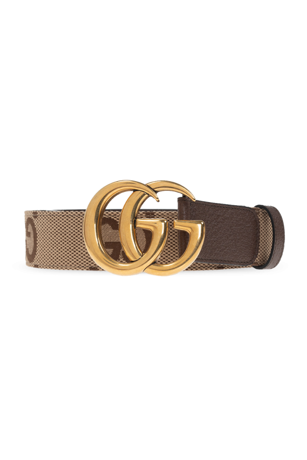 gucci logo GG Supreme belt