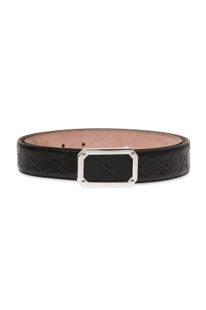 Leather belt