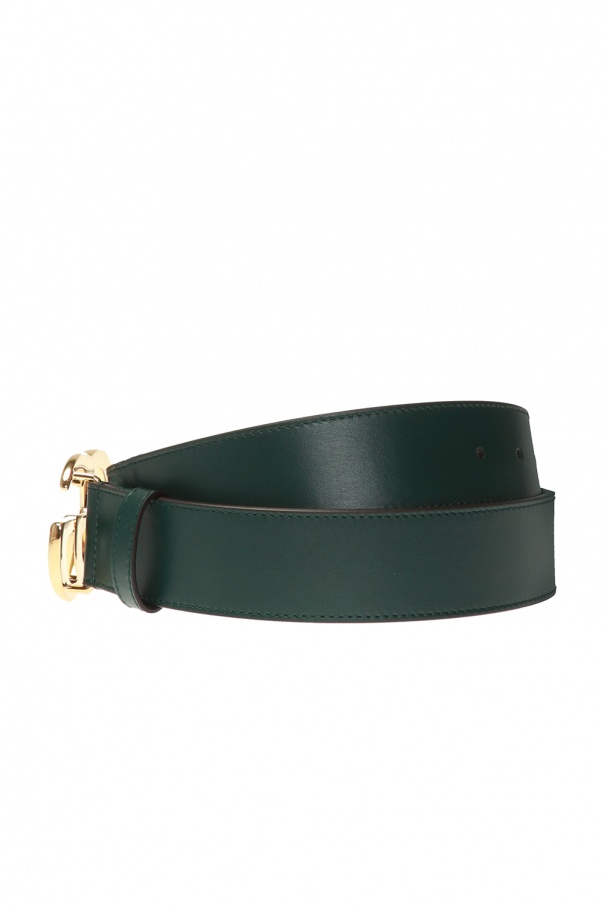 gucci stripe Logo belt