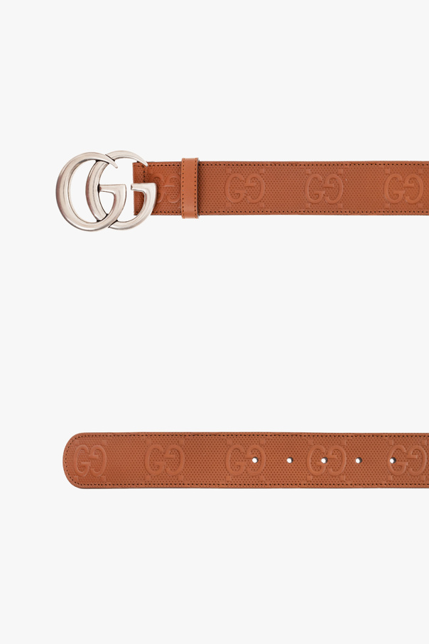 gucci dress Leather belt