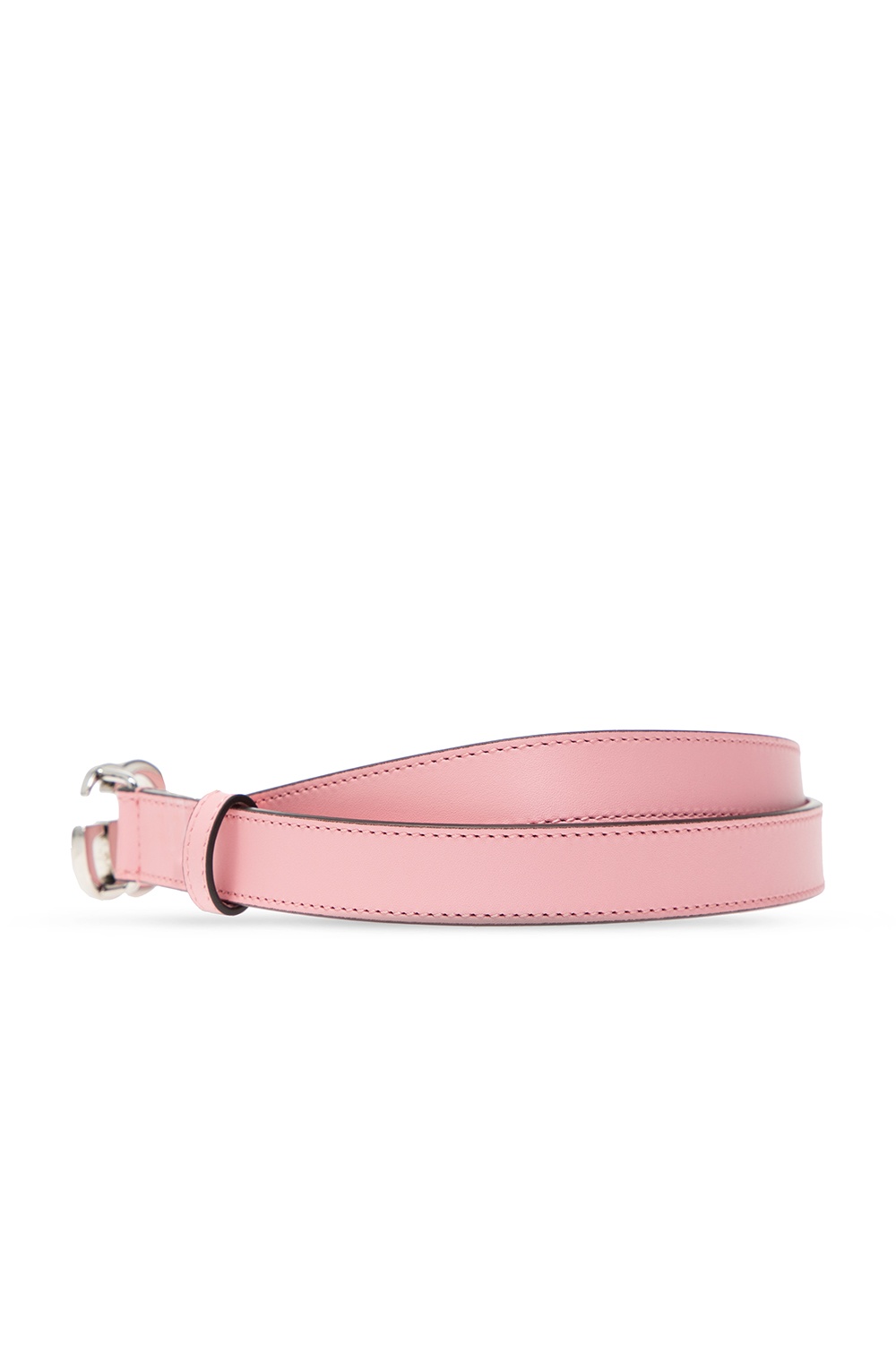 Leather belts/suspenders Gucci Pink in Leather - 27949374