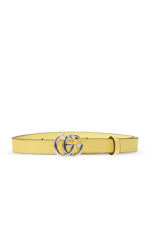 Gucci Leather belt with logo