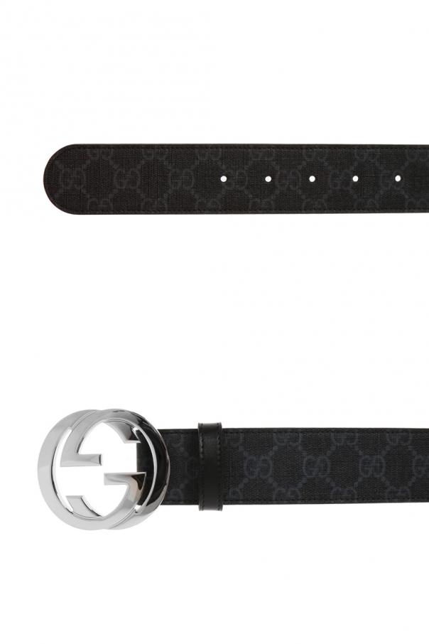 Gucci 'GG Supreme' canvas belt