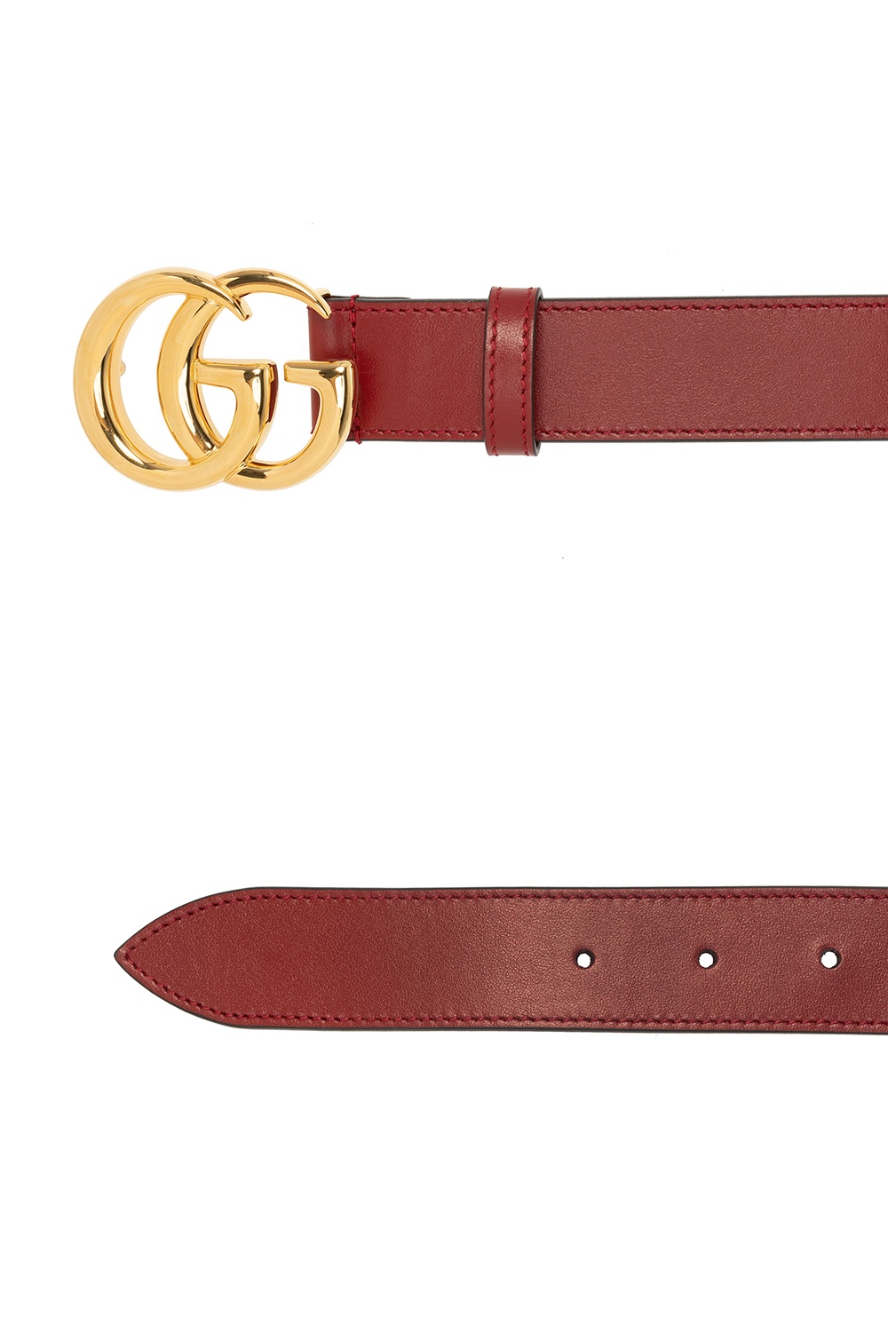 Gucci Leather belt with logo