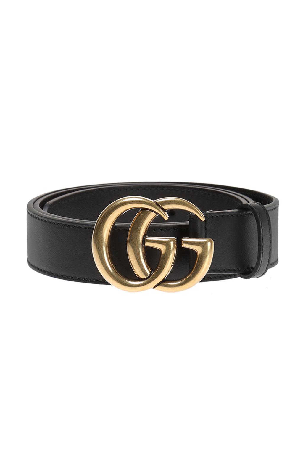 Leather belt Gucci - Gov US