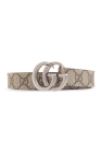 Gucci Kids cream Belt with monogram
