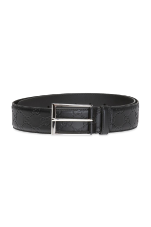 Leather belt