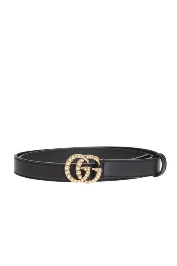 Decorative buckle belt od Gucci