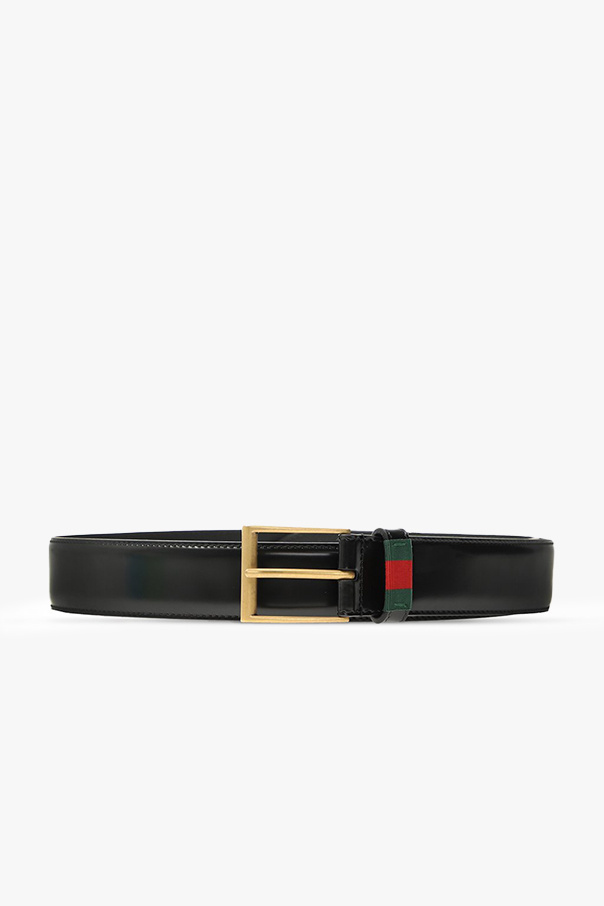 gucci necklace Leather belt