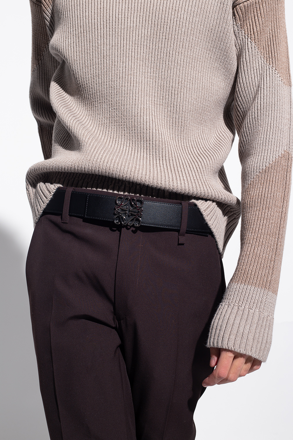 loewe cuero Leather belt