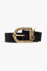 Saint Laurent BLACK Leather belt