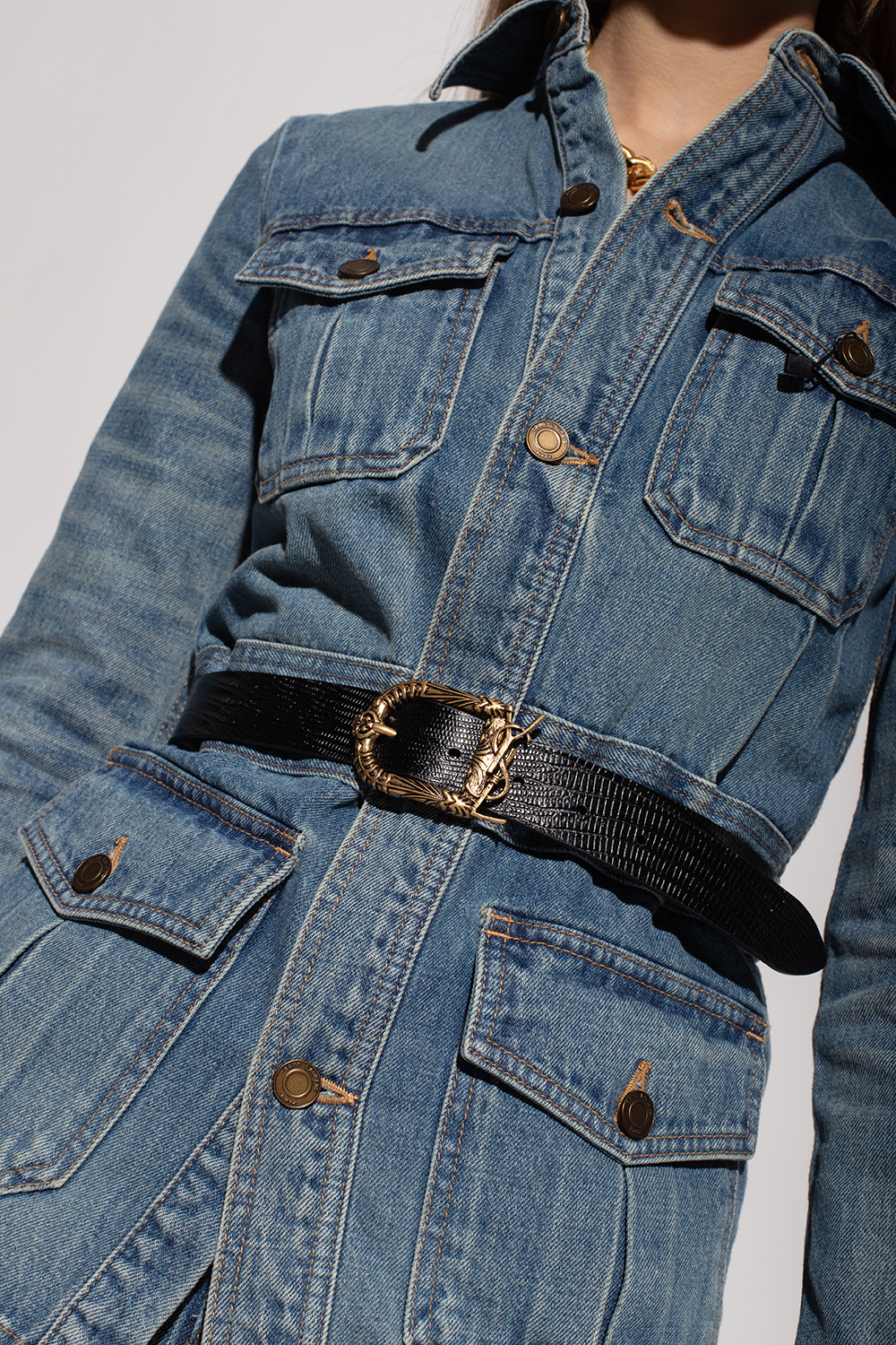 Saint Laurent Leather belt