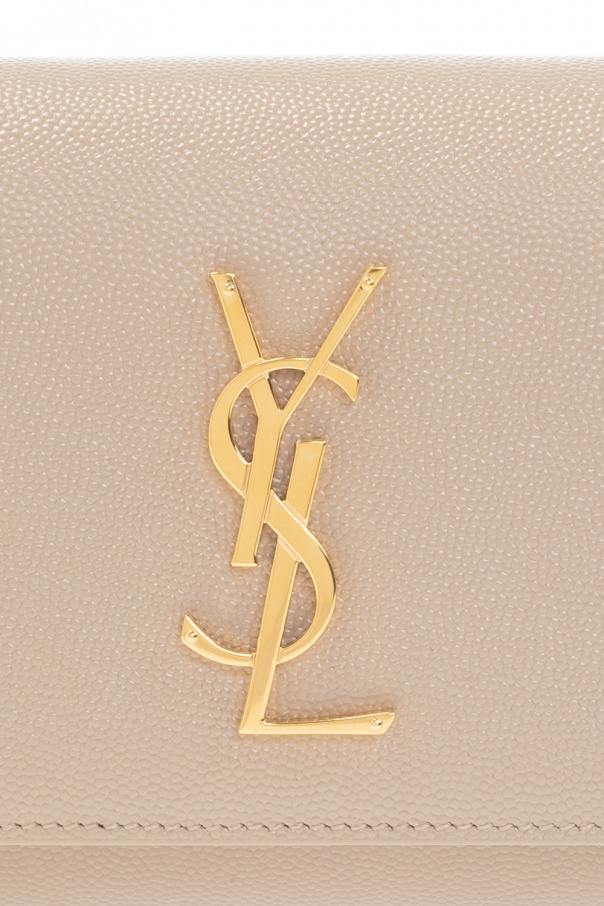 Ysl - Beige Calfskin Kate Belt Bag