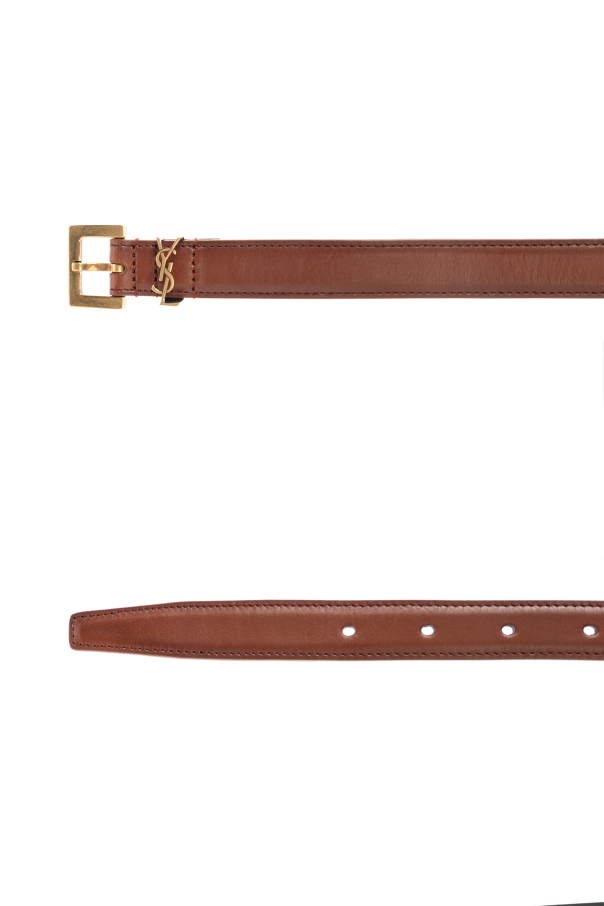 Saint Laurent Skórzany pasek