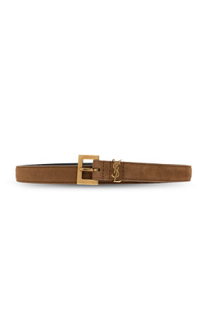 Suede belt