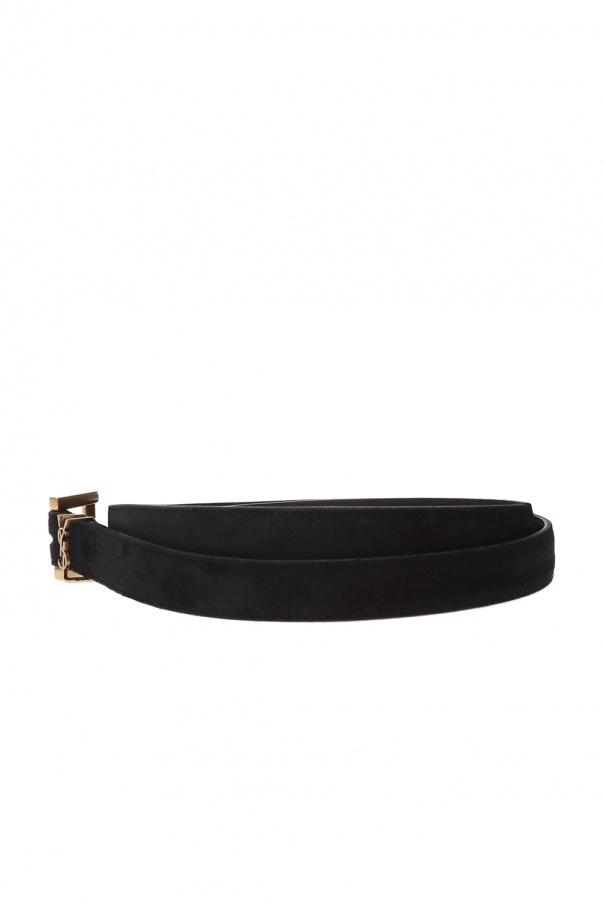 Saint Laurent Logo belt