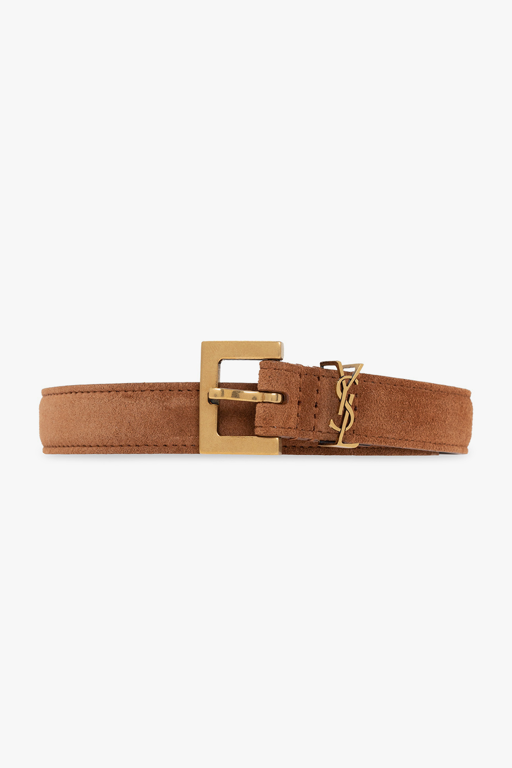 Saint Laurent Suede belt