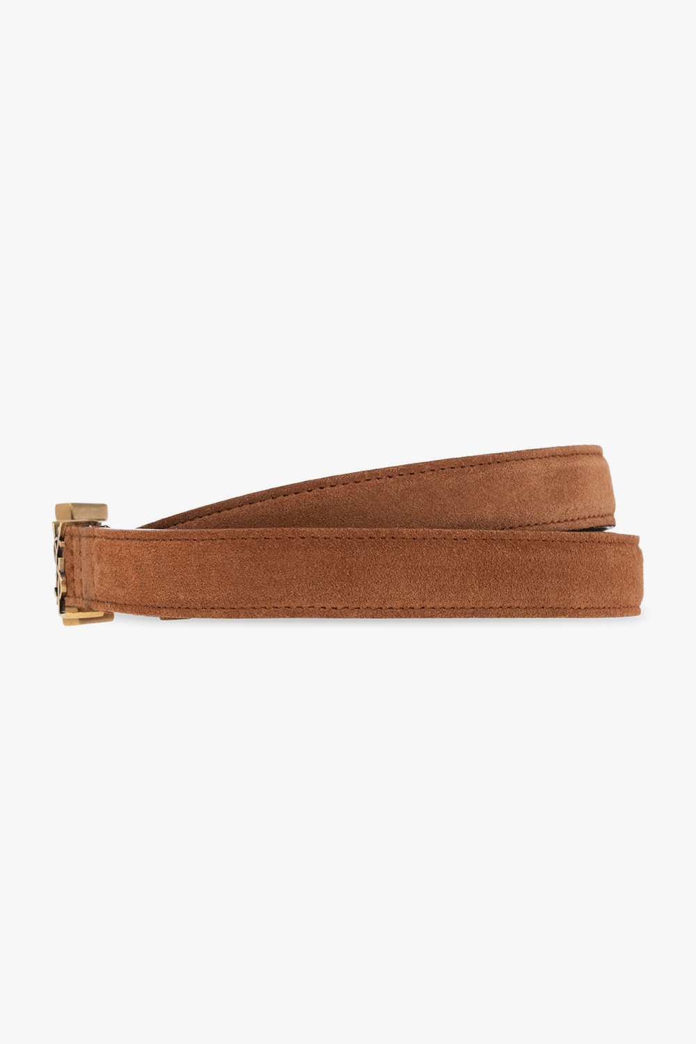 Saint Laurent Suede belt