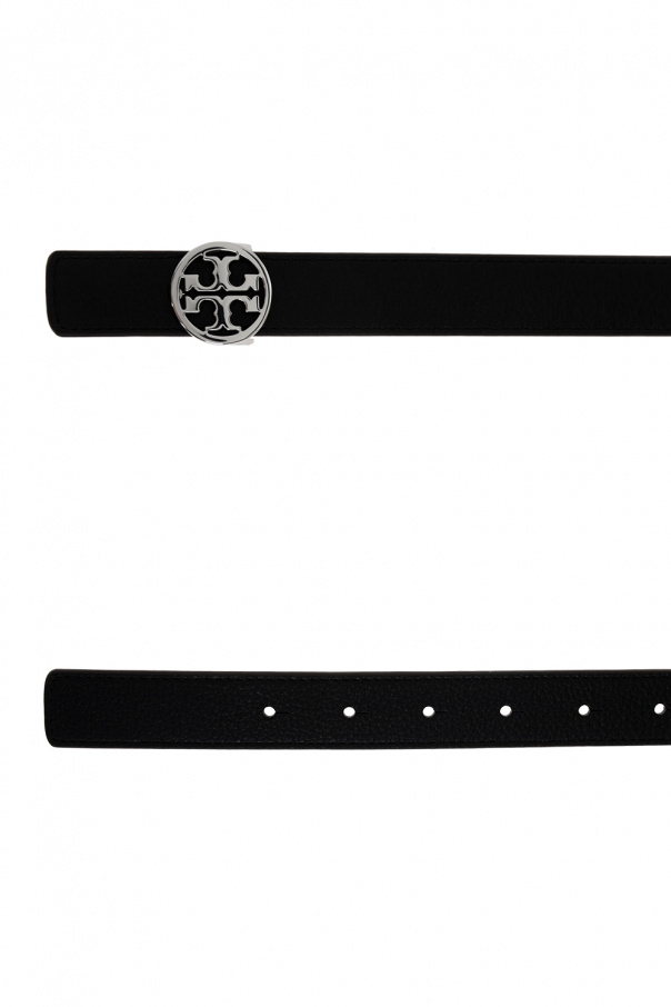 Tory Burch Reversible leather belt with logo