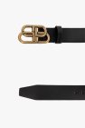 Balenciaga Leather belt with logo