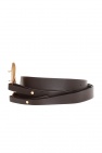 Bottega Veneta Belt with brass buckle