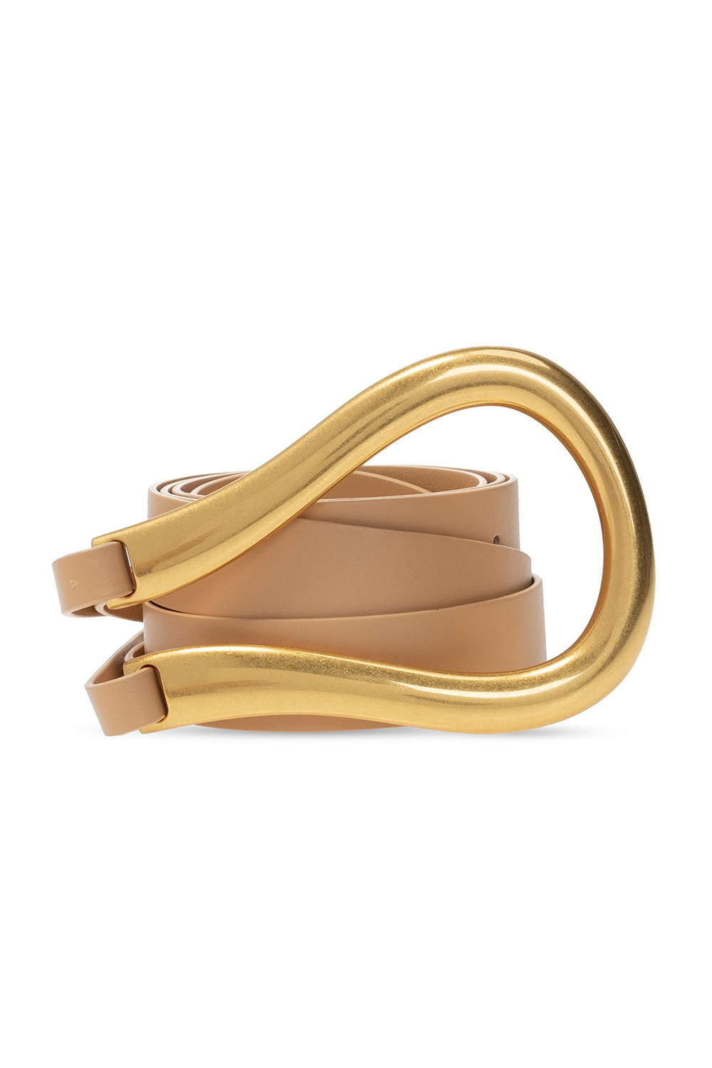 Bottega Veneta Belt with brass buckle