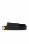 Tory Burch BLACK Belt with logo