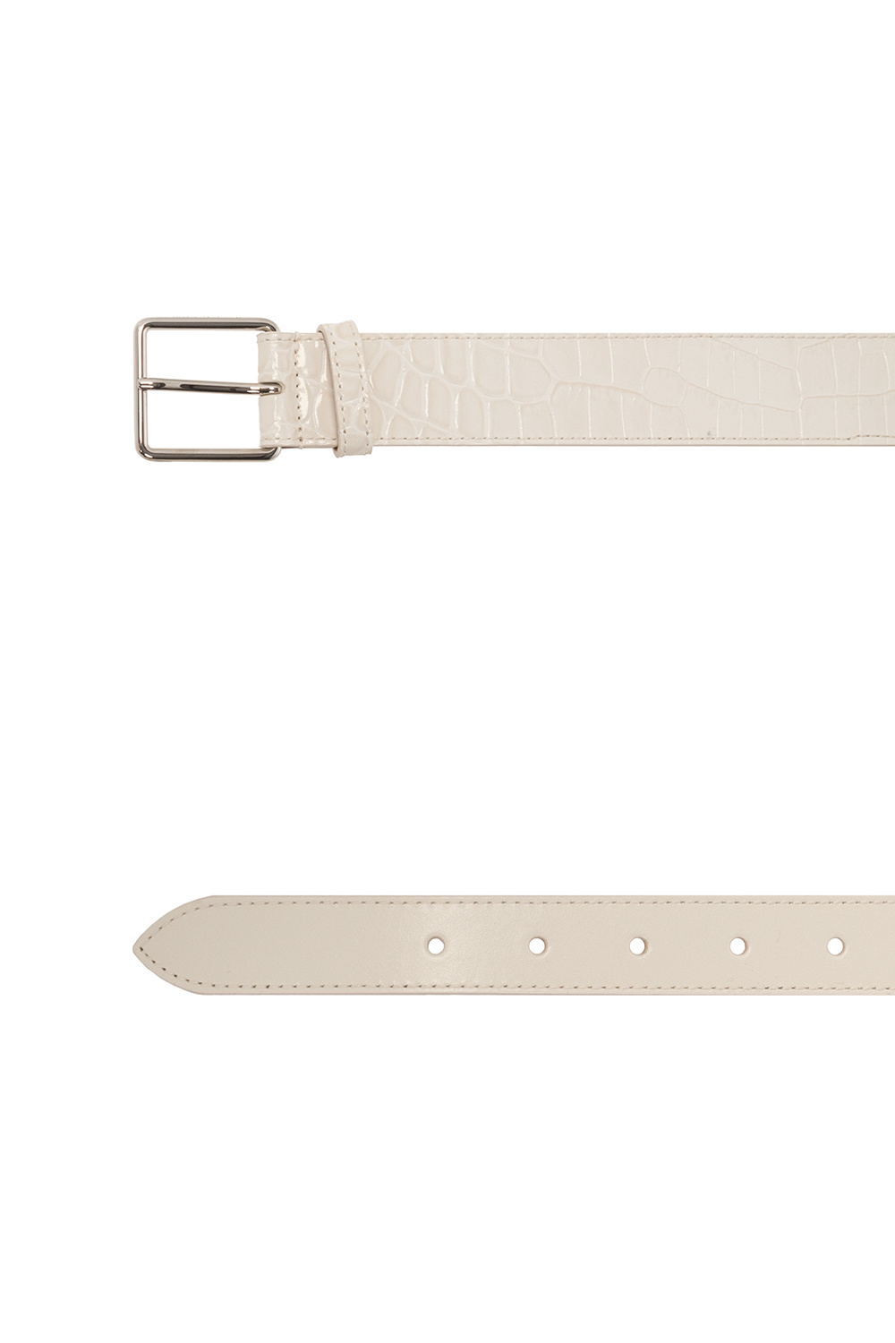 Alexander McQueen Double leather belt