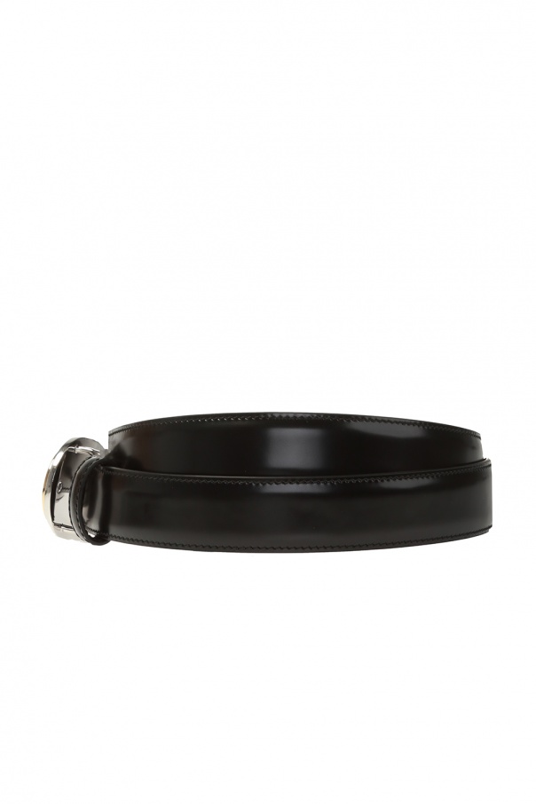 Gucci Leather belt with logo