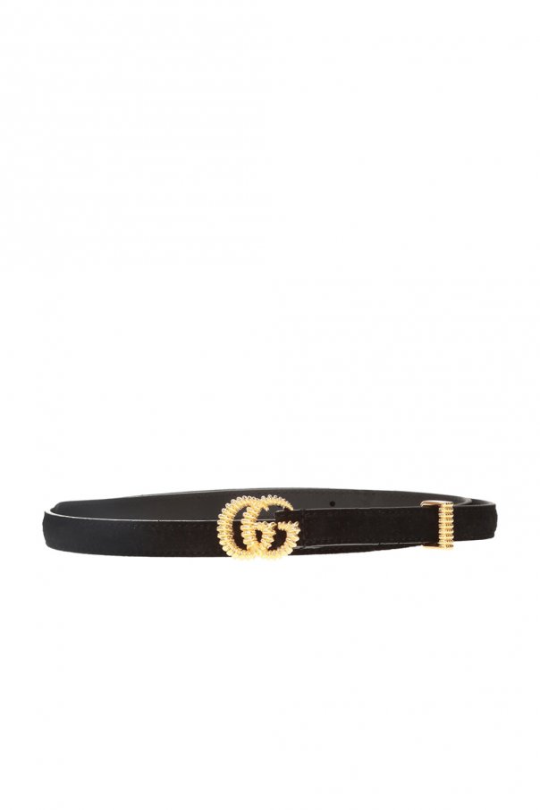 gucci suede belt