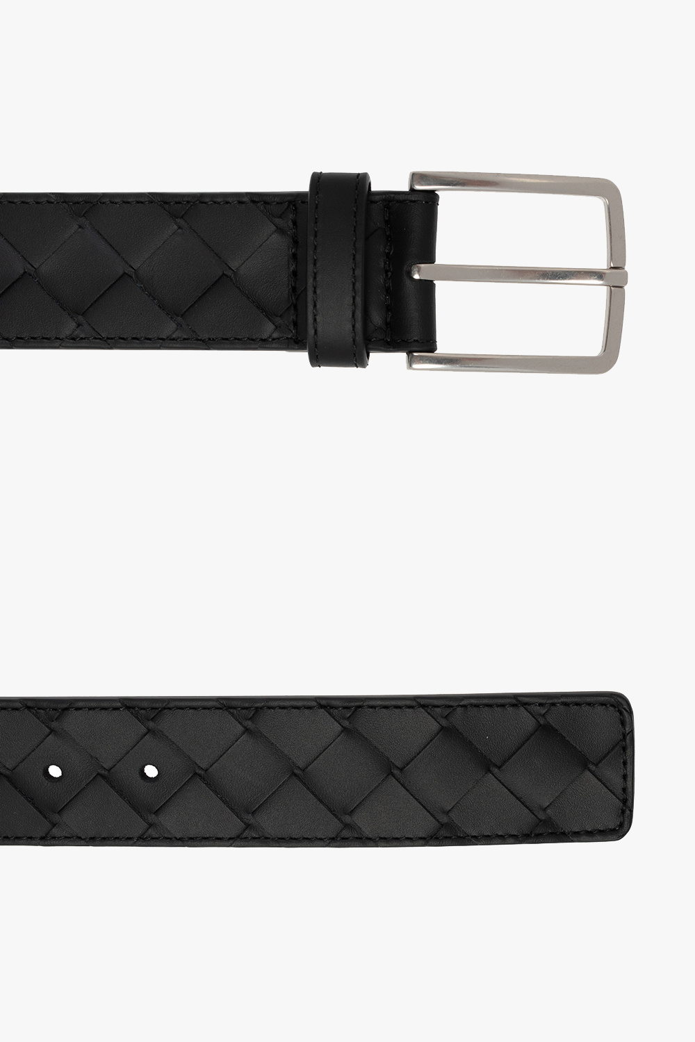 bottega double-breasted Veneta Leather belt