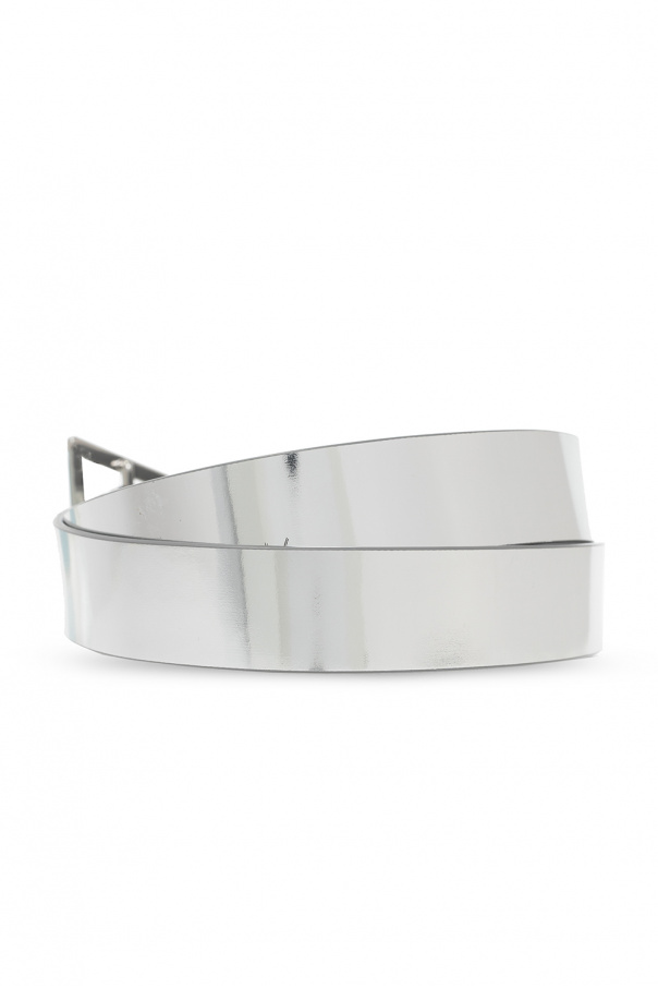 Bottega Veneta Leather belt with logo