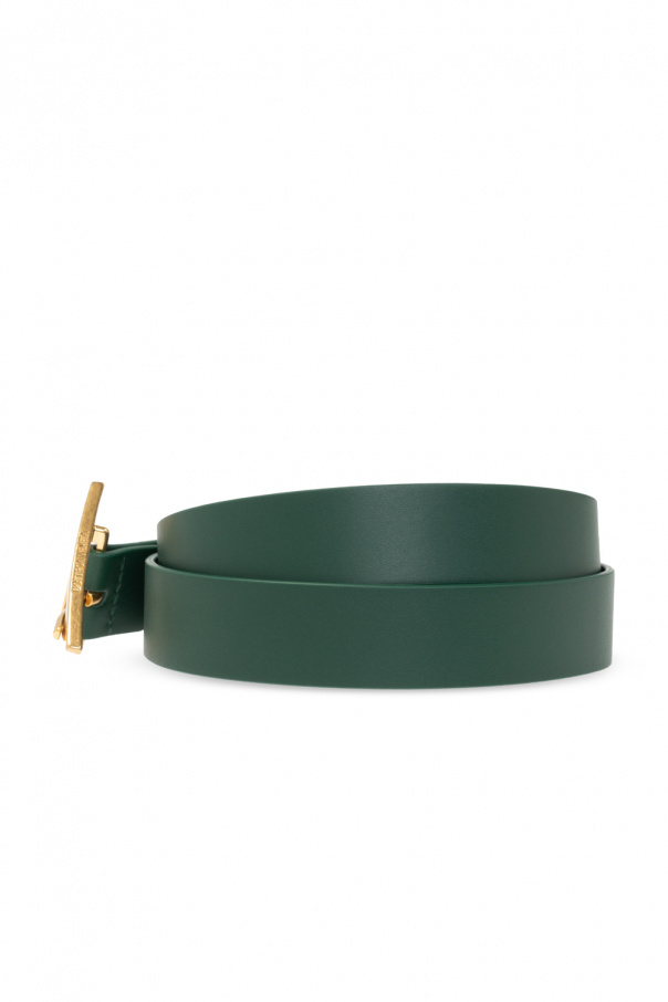 bottega cuir Veneta Leather belt