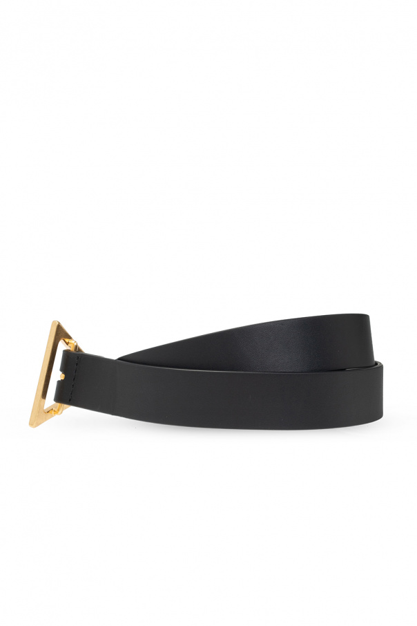 bottega Hoop Veneta Leather belt