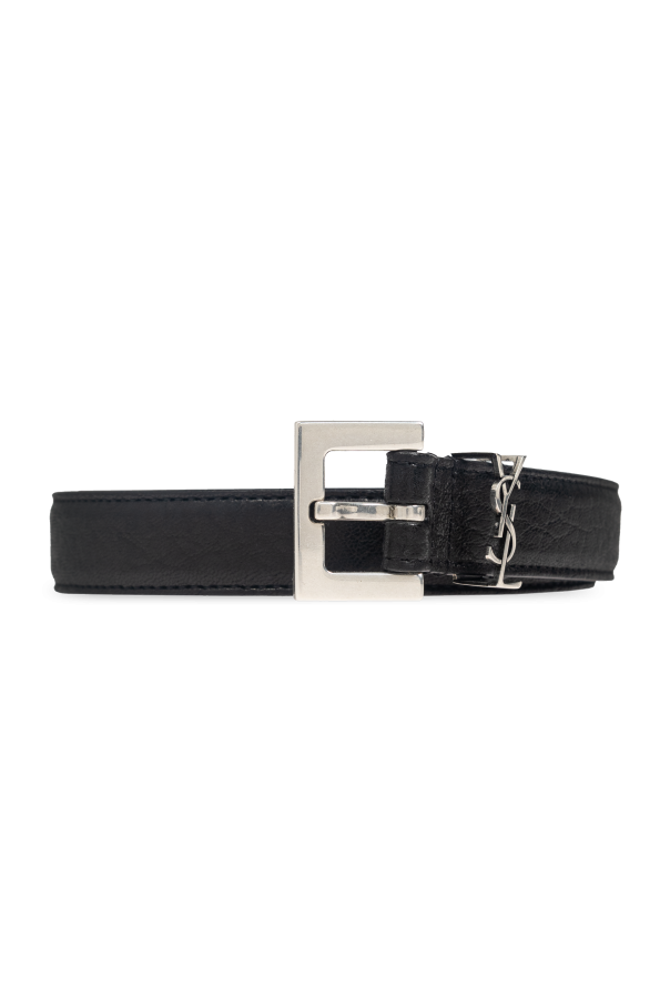 Saint Laurent Belt with logo