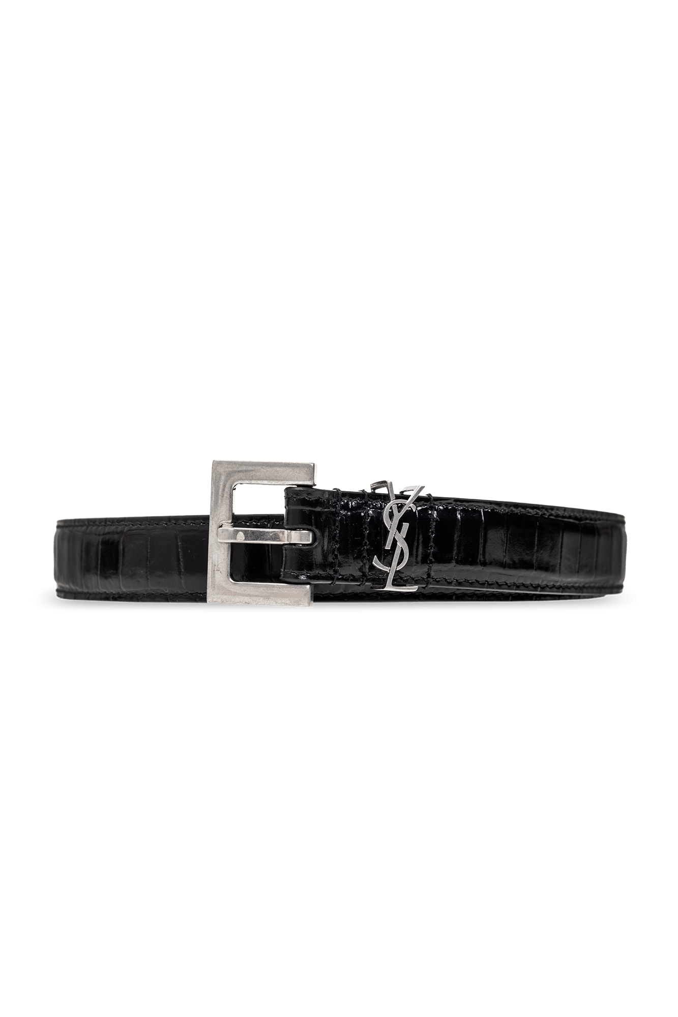 Saint Laurent Belt with logo