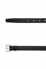 Saint Laurent Leather belt with logo