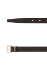 Saint Laurent BLACK Leather belt