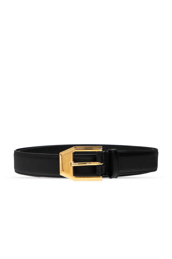 Gucci Leather belt with logo