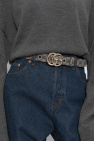 Gucci NAVY BLUE Belt with monogram