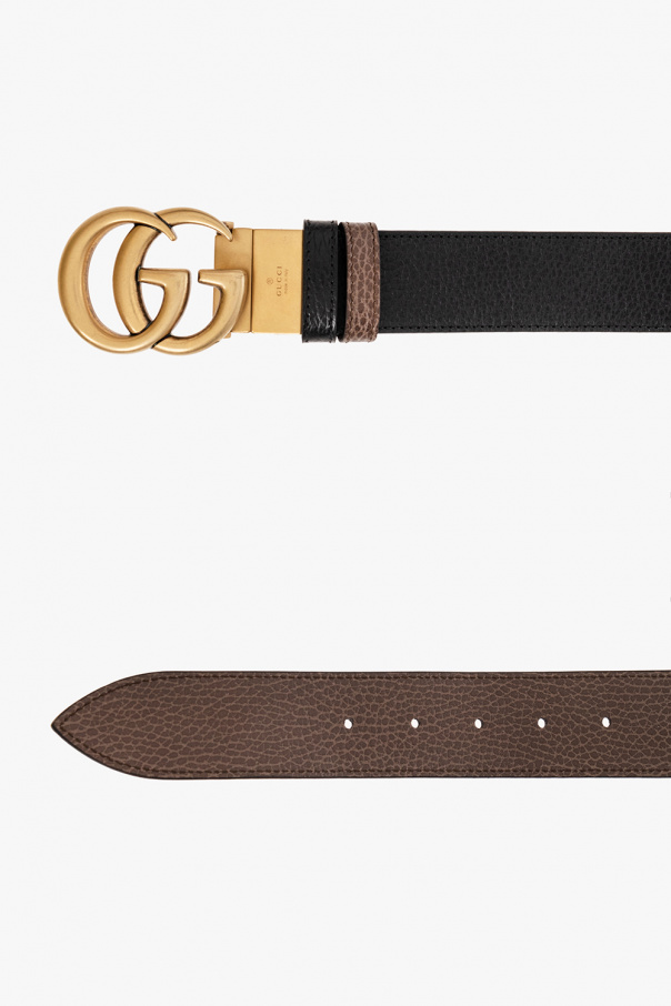 gucci crew-neck Reversible belt