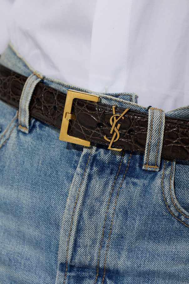 Saint Laurent Leather belt