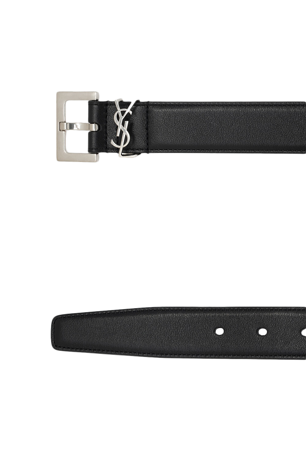 Saint Laurent Logo belt