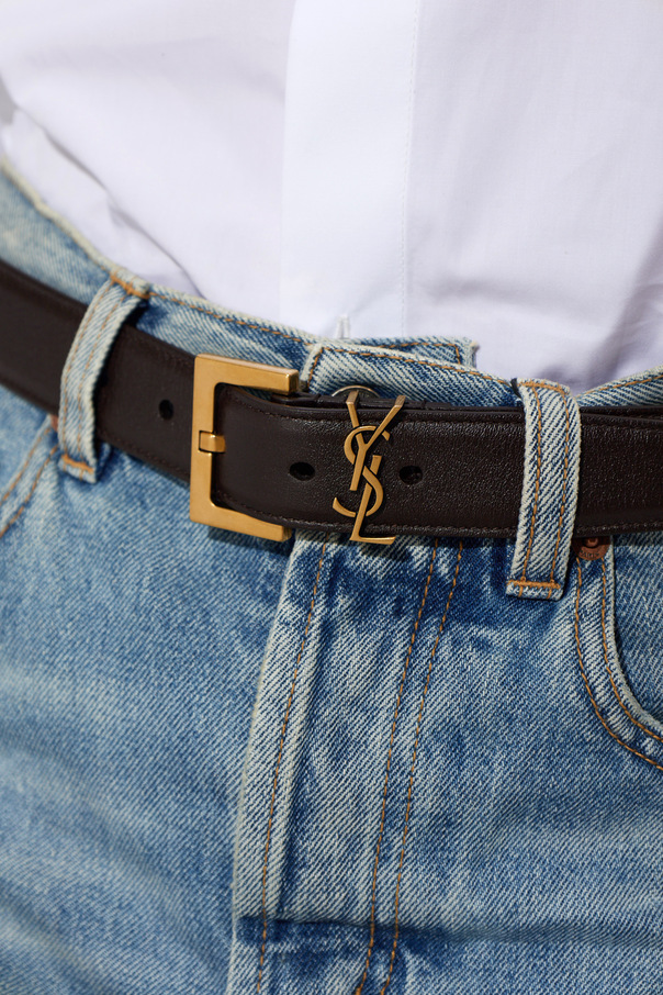 Saint Laurent Leather belt