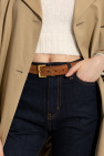 Saint Laurent Suede belt