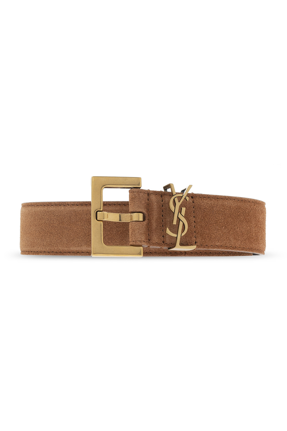 Saint Laurent Suede belt