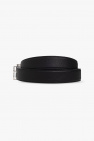Saint Laurent Leather belt with logo