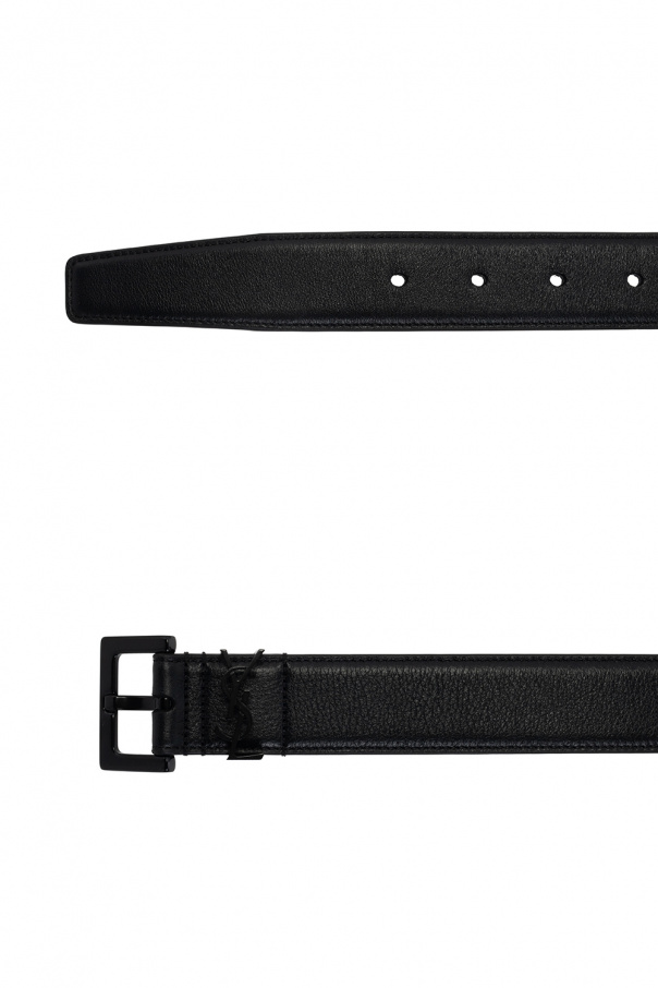 Saint Laurent Logo belt