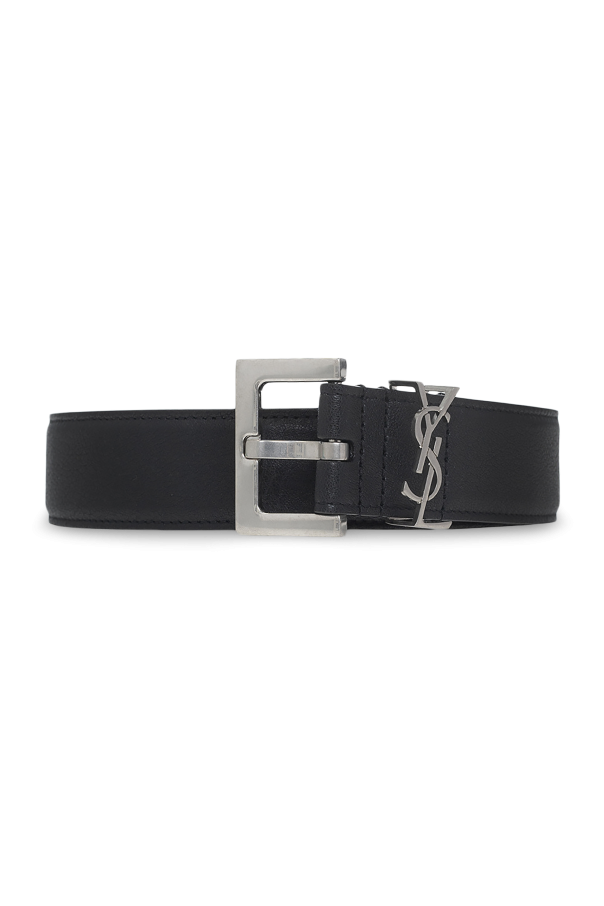 Saint Laurent Logo belt