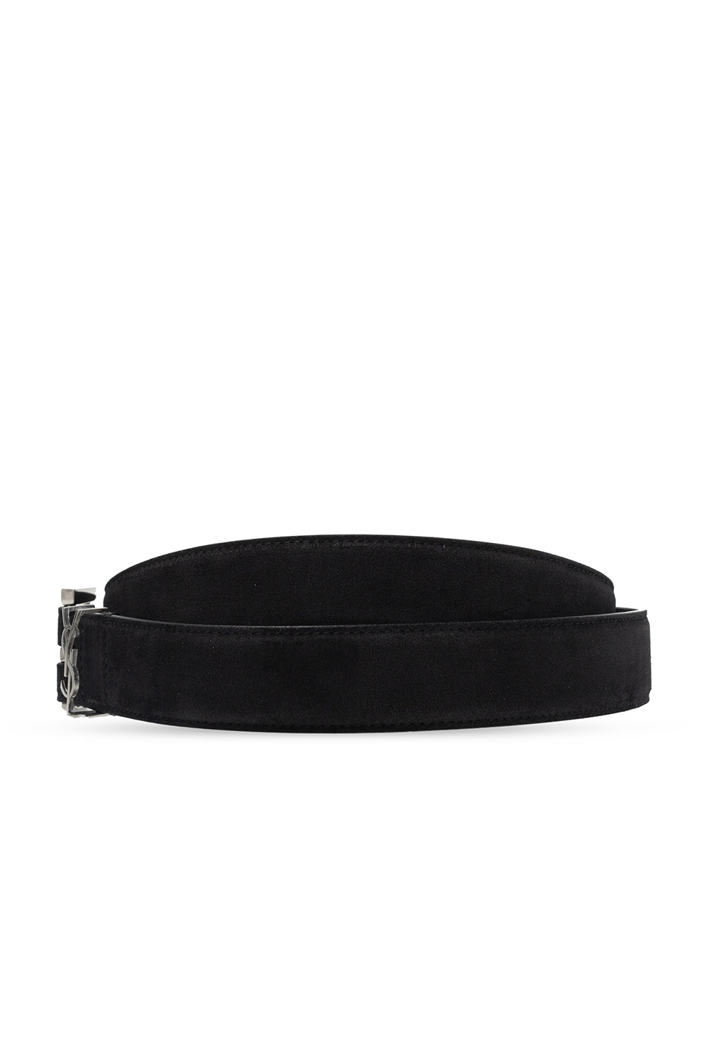 Placket Buckle Belt - Black